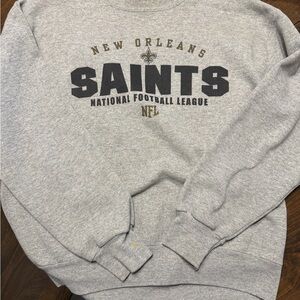 New Orleans Saints Gray Crewneck